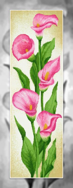 БС-047 Алмазная вышивка ТМ Наследие "Каллы"