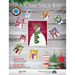 С253 Набор для вышивания РТО "Весёлая зима"
