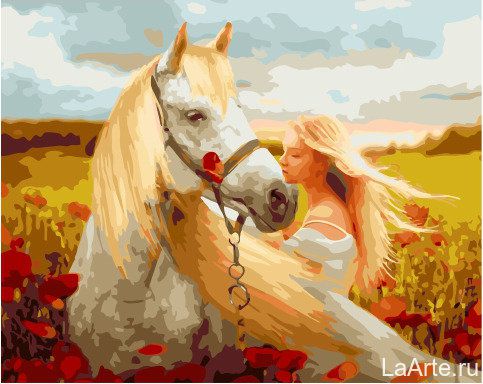  Картина по номерам PAINTBOY "Светлые друзья" GX34581