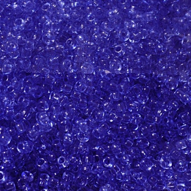 Бисер Preciosa 01131 прозрачный синий