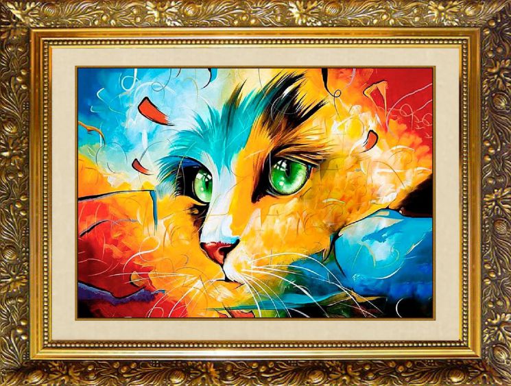 SP-379 Алмазная мозаика МИЛАТО "Мечтательный  взгляд"