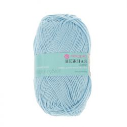 Пряжа ПЕХОРКА Нежная // 054 // 05 // Голубой