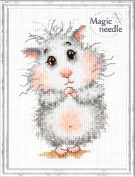 19-16 Набор для вышивания Чудесная игла "КУПИ ХОМЯЧКА!"