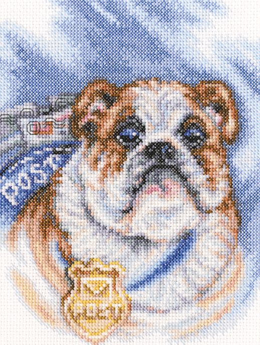 М509 Набор для вышивания РТО "Пёс - почтальон"