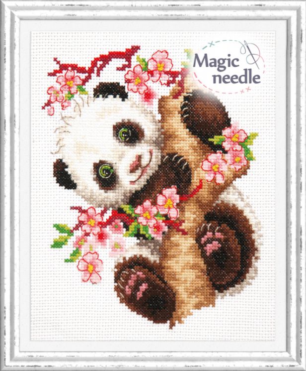 19-26 Набор для вышивания Чудесная игла "ПАНДА"