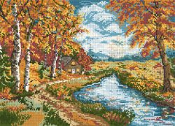 КБ-415 Схема для вышивания бисером ТМ Наследие "Прекрасная пора"