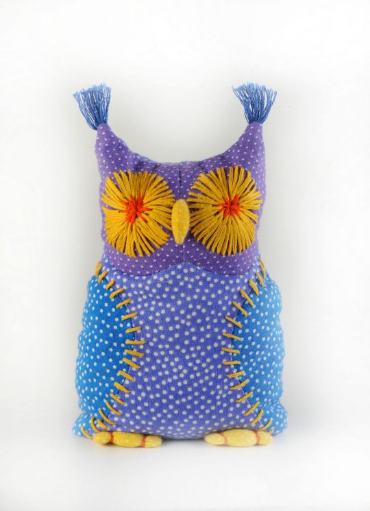 Набор для изготовления текстильной игрушки Перловка "Совенок Ух" П 113