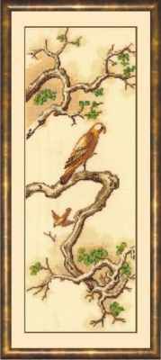 К-04 Набор для вышивания Сделай Своими Руками "Китайские мотивы-Сокол"