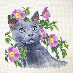 03.016.22 Набор для вышивания Марья Искусница "В цветах шиповника"