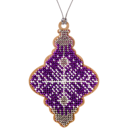 Набор для вышивания бисером по дереву ВОЛШЕБНАЯ СТРАНА FLK-148, 7.5*12см