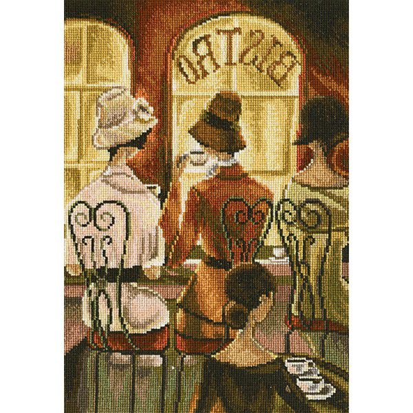 М384 Набор для вышивания РТО "Встреча в кафе"