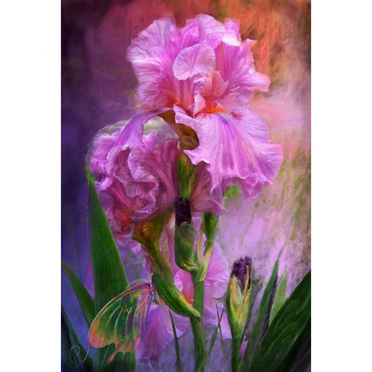 Ah36411 Алмазная мозаика Алмазное хобби " Ирисы"