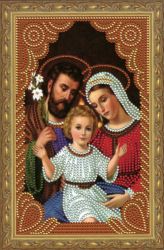 CDX013 Набор алмазной мозаики "Святое семейство" 20х30 см