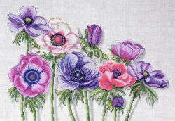 04.003.12 Набор для вышивания Марья Искусница "Цветы анемоны"