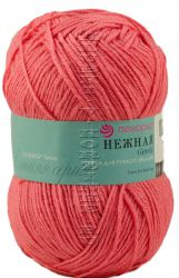 Пряжа ПЕХОРКА Нежная // 054 // 324 // Светлая азалия