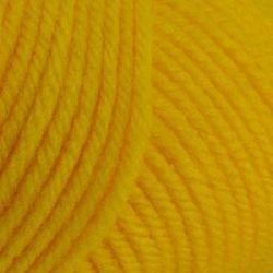 Пряжа ПЕХОРКА Удачная // 078 // 12 // Желток
