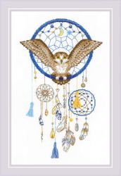1989 Набор для вышивания Риолис "Совиные сны"