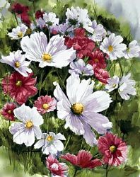 Ag 2241 Алмазная мозаика Гранни "Дары степи"