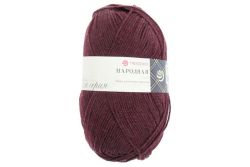 Пряжа ПЕХОРКА Народная // 081 // 42 // Слива