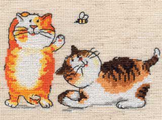 0-29  Набор для вышивания Алиса "Жу-жу" (лен)