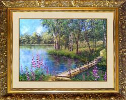 F-236 Алмазная мозаика МИЛАТО "На речке"