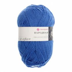 Пряжа ПЕХОРКА Народная // 081 // 420 // Арктика