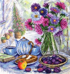04.005.28 Набор для вышивания Марья Искусница "Полуденный чай"