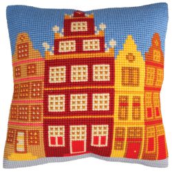 5223 "Цветные домики-1" (Collection D'Art)