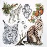 03.014.18 Набор для вышивания МАРЬЯ ИСКУСНИЦА "Зоология. Рысь обыкновенная"