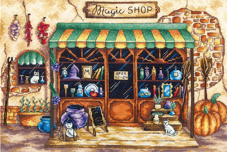М-37 Набор для вышивания Сделай Своими Руками "Магазин магии"