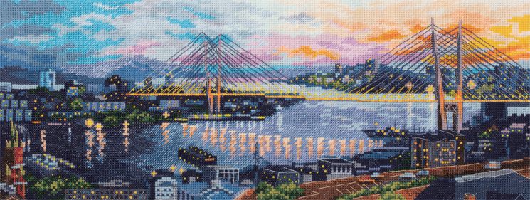 G-7207 Набор для вышивания Панна "Владивосток"