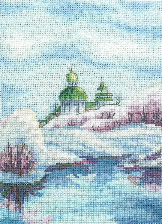 Набор для вышивания Сделай Своими Руками "Весна. Апрель" В-33