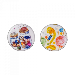 Магнитный двухсторонний держатель для игл ВОЛШЕБНАЯ  СТРАНА FLMH-058(M), 2.5см