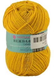 Пряжа ПЕХОРКА Нежная // 054 // 447 // Горчица