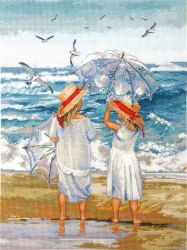 07.007.13 Набор для вышивания Марья Искусница "Прогулка у моря"