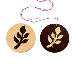 Магнитный двухсторонний держатель для игл ВОЛШЕБНАЯ  СТРАНА FLMH-002(W), 3.5см