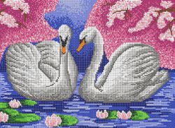КБ-213 Схема для вышивания бисером ТМ Наследие "Цветущий пруд"