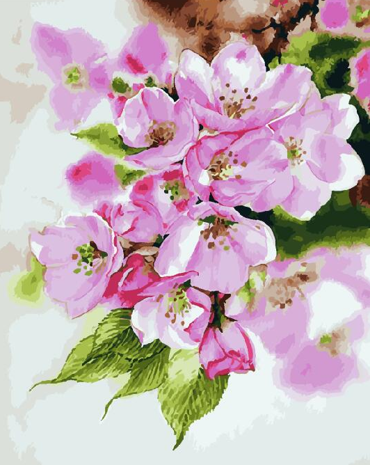 GX28431 Картина по номерам Paintboy "Цветение"