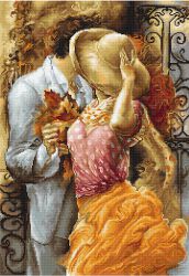 G554 Набор для вышивания Luca-S "Осенние листья"