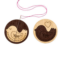 Магнитный двухсторонний держатель для игл ВОЛШЕБНАЯ  СТРАНА FLMH-005(W), 3.5см