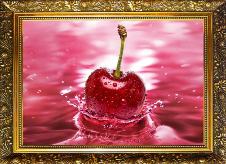  Алмазная мозаика Милато "Вишневая прохлада" NR-10