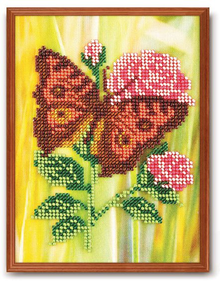 Набор для вышивания бисером КРОШЕ "Прелестница" В-234