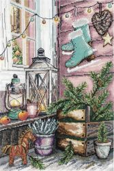 09.009.11 Набор для вышивания Марья Искусница "Коньки"