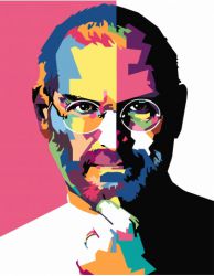 GX 34133 Картина по номерам Paintboy "Стив Джобс"