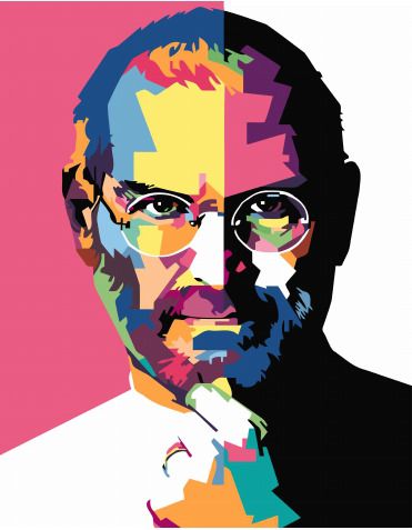 GX 34133 Картина по номерам Paintboy "Стив Джобс"